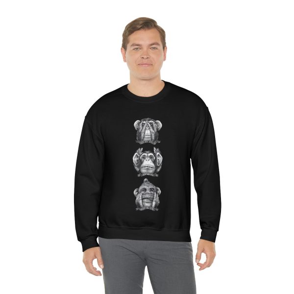 Sweatshirt Three wise monkeys