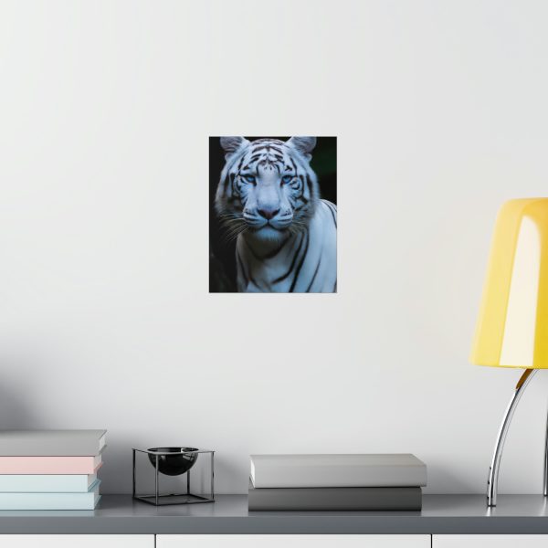 Blue Eyes Tiger Premium Matte Vertical Posters - Image 8