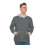 Hoodie dark gray & gray