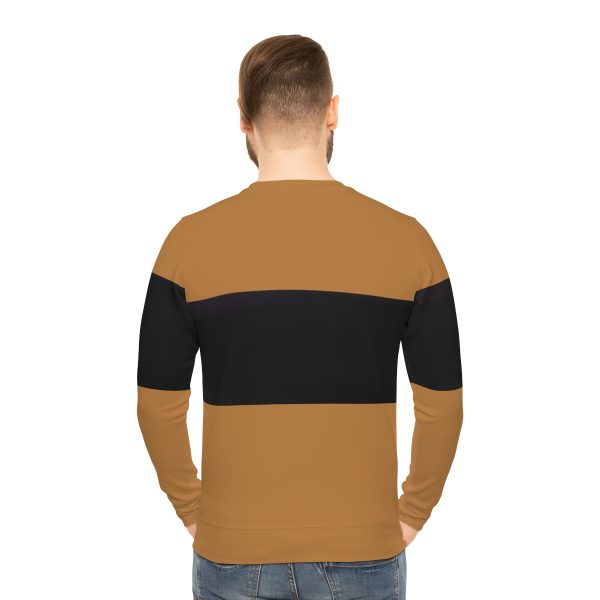 Lightweight Sweatshirt Light Brown & black - Image 4