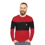 Sweatshirt Dark red & black