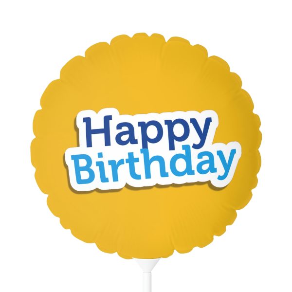 Birthday Balloon Yellow