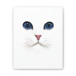 Canvas Stretched cartoon cat