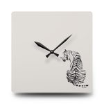 Acrylic Wall Clock Platinum