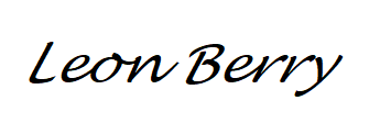 leon berry signature