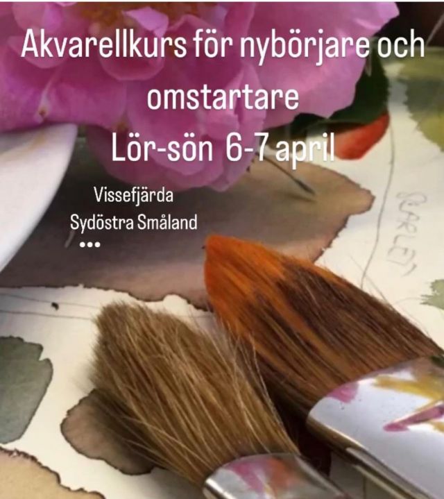 Så… bokar det plötsligt på❤️
Så väldigt väldigt skoj!
Men några platser finns ännu kvar detta datum.
Bokas senas söndag 31 mars
 #akvarellkurs #akvarellkurser #åsaHalin #kurs #akvarellmuseet #akvarell