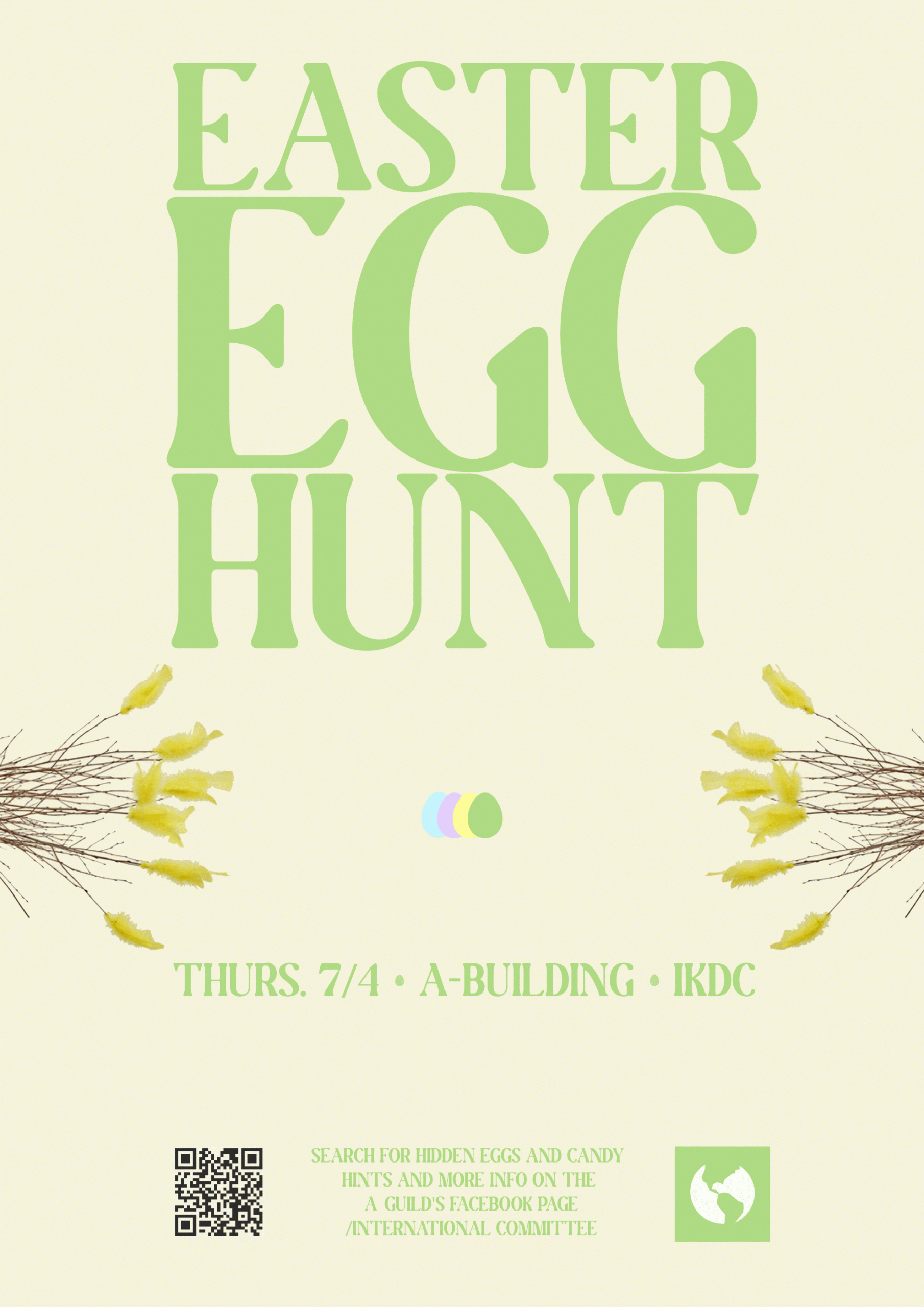 7/4 Easter Egg hunt with IntA