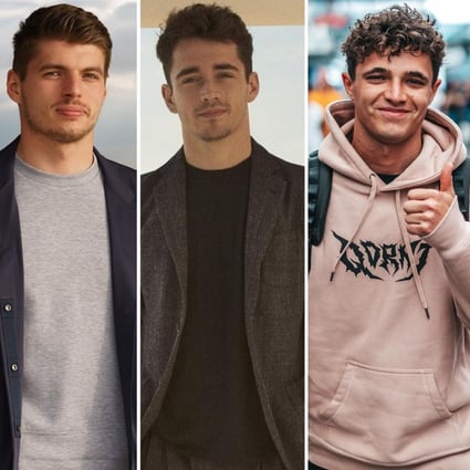 F1’s biggest earners on Instagram include, from left, world champion Max Verstappen, Charles Leclerc, Lando Norris and Lewis Hamilton. Photos: @charles_leclerc, @maxverstappen1, @landonorris, @lewishamilton/Instagram