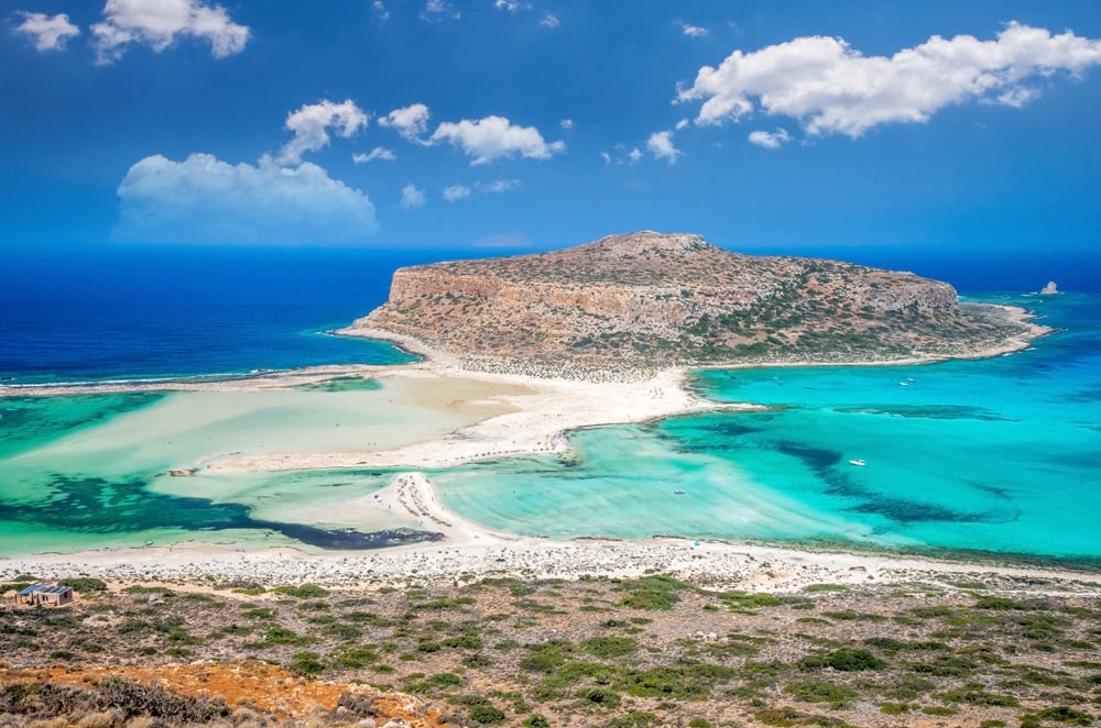 Balos Beach, one of the most beautiful places to visit in Crete