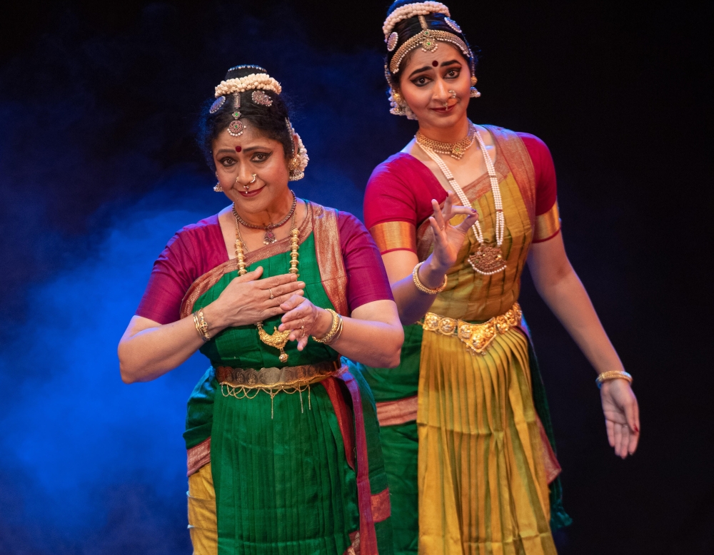 Ananda (left) and Neha will perform the Hindu epic Ramayana in their 90-minute showcase. — Picture courtesy of Kalpana Dance Theatre 