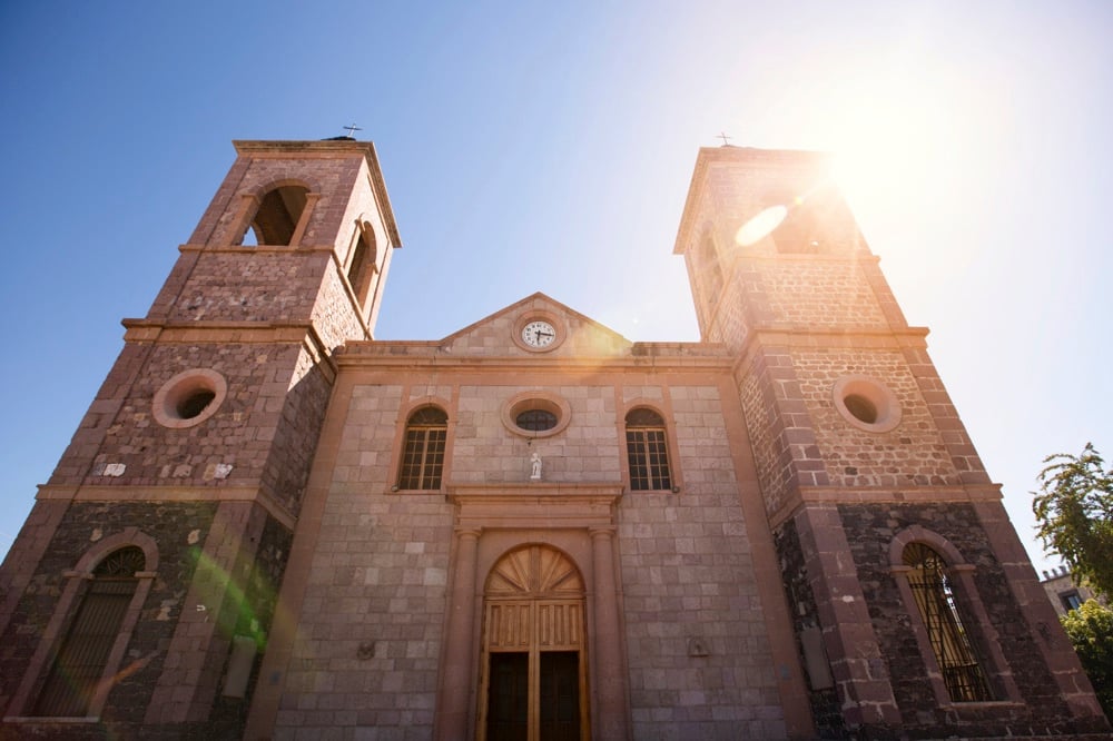 Catedral de Nuestra Senora, one of the things to see in La Paz, Mexico