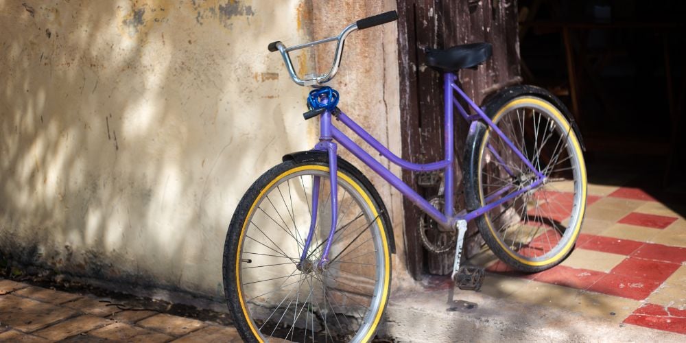 Rent a bicycle in La Paz, Mexico