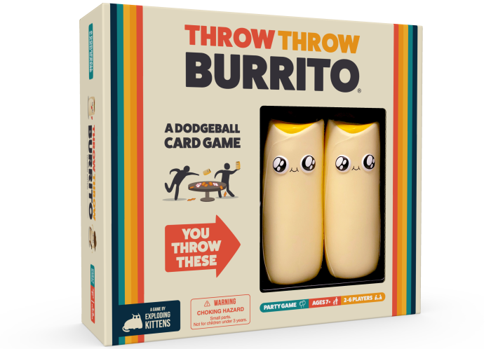 Throw Throw Burrito game in a box
