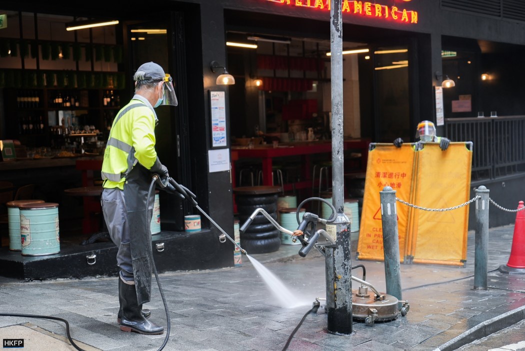 Covid Street Cleaner Sweeper