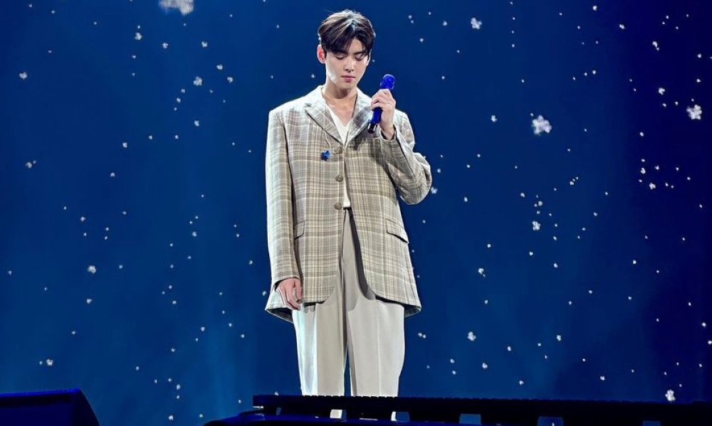 Cha Eun-woo will perform in Kuala Lumpur during his 'Just One 10 Minute (Mystery Elevator)' solo tour. — Picture via Instagram/eunwo.o_c