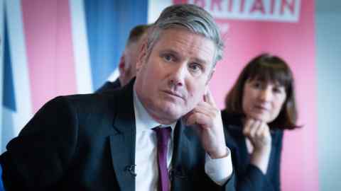 Sir Keir Starmer and Rachel Reeves. Recent rows in Labour have revealed how the Starmer project is one in which aides matter as much, if not more than, shadow ministers