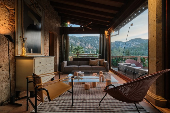 Panoramic views from an exclusive room at Valldemossa