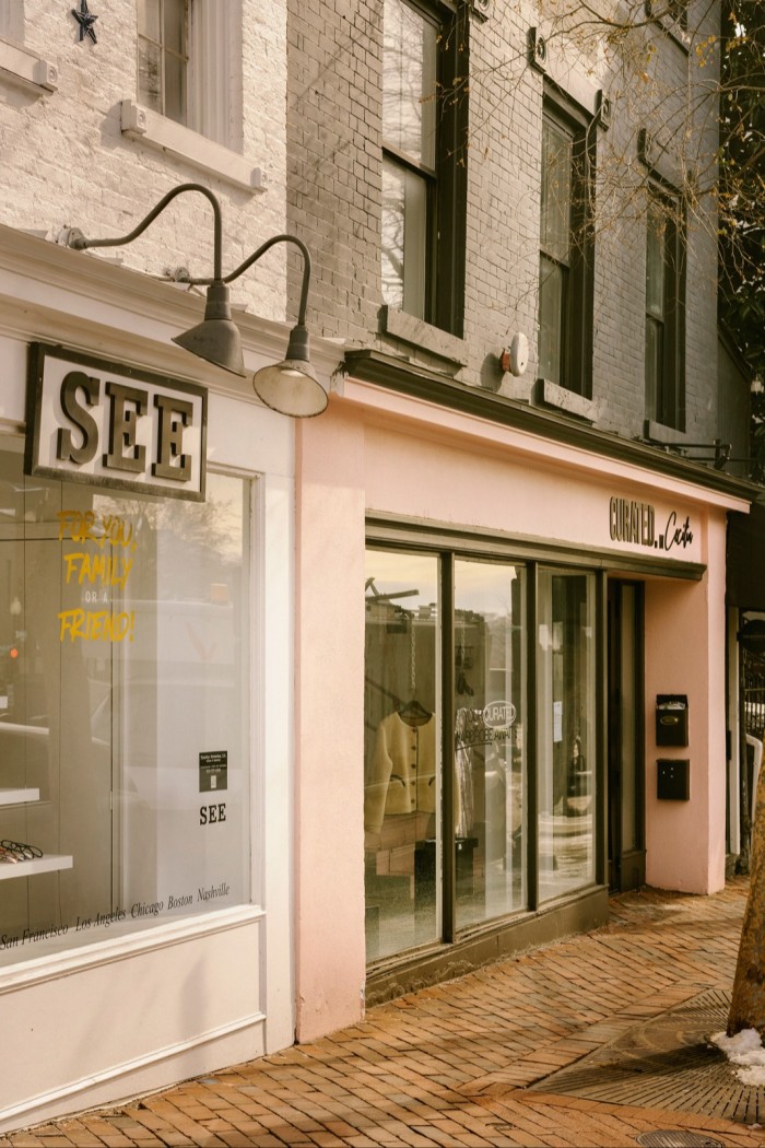 See Eyewear and Curated by Cecilia on Wisconsin Avenue