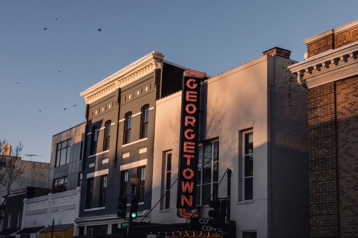 The historic Georgetown Theatre