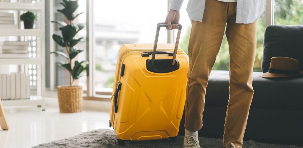 solo traveler suitcase