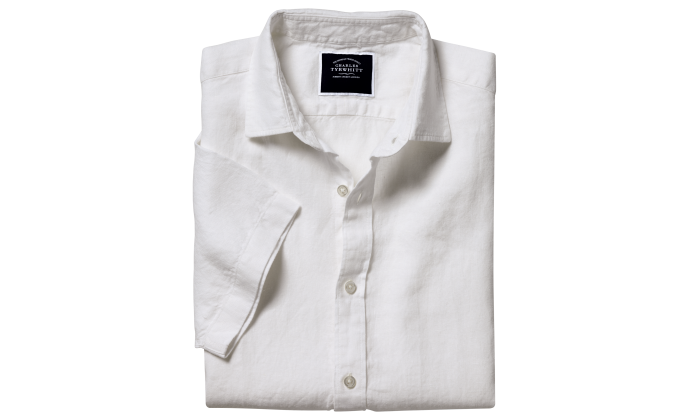 Charles Tyrwhitt linen shirt, £69.95