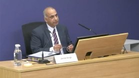 Picture of Jarnail Singh, former head of criminal law at the Post Office, at the Post Office Horizon IT Inquiry
