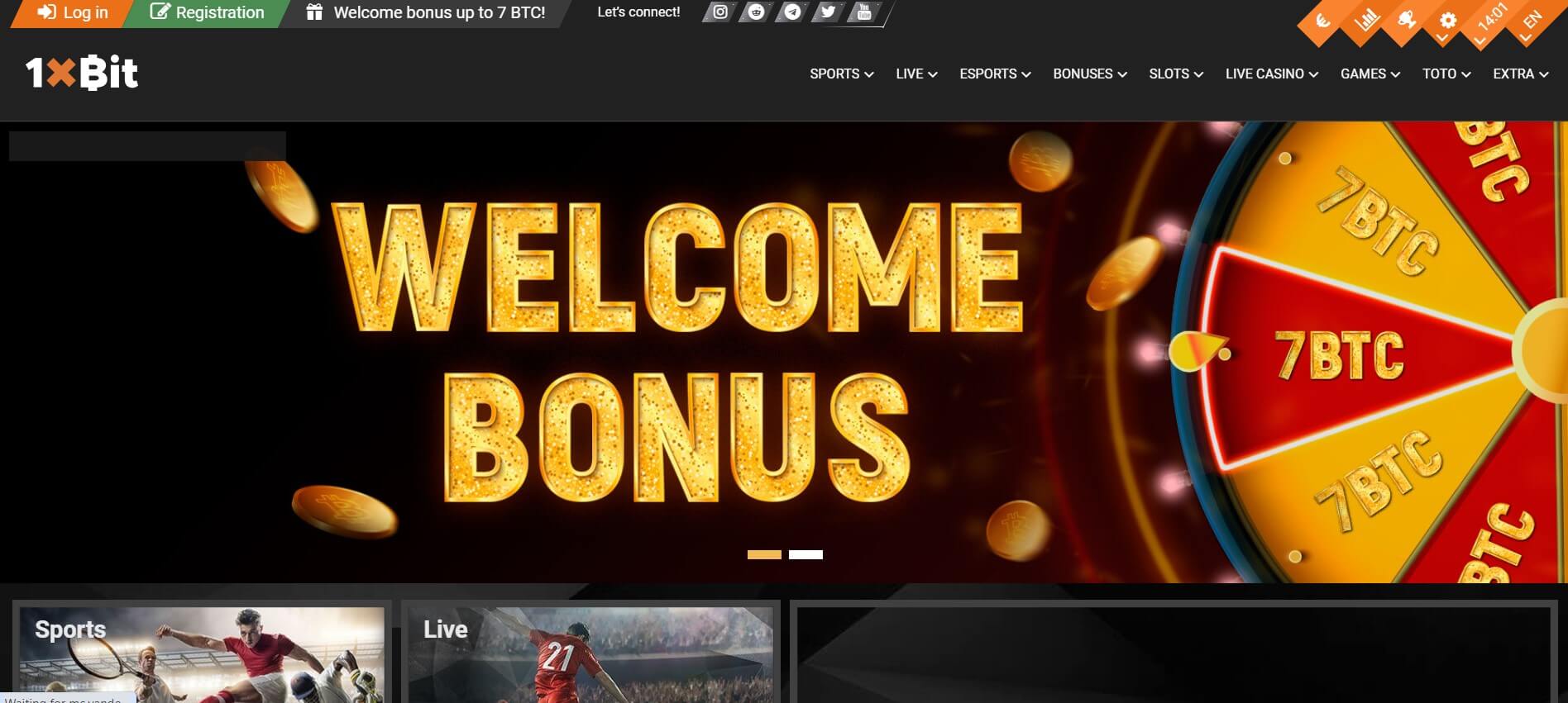 1xBit free spin Bitcoin casino