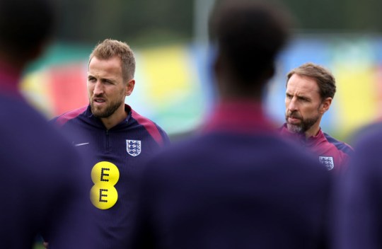 Three Lions captain Harry Kane and England boss Gareth Southgate
