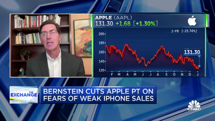 Apple iPhone revenues expected to deflate further in 2023, says Bernstein's Toni Sacconaghi