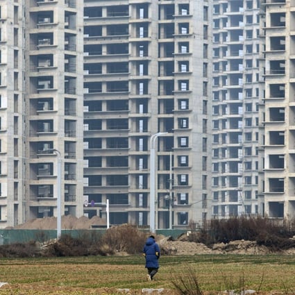 Residential buildings in Zhengzhou, Henan province, China, on January 6, 2023. China is planning to relax restrictions on developer borrowing, dialing back the stringent “three red lines” policy that exacerbated one of the biggest real estate meltdowns in the country’s history. Photo: Bloomberg