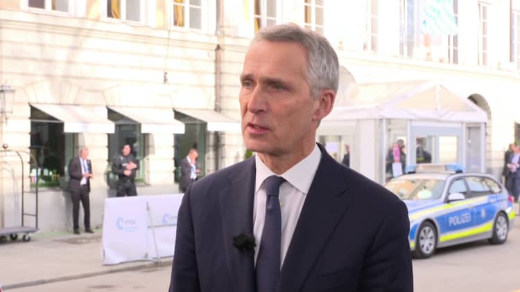 Beijing is 'watching closely' if Russia succeeds in Ukraine, NATO's Stoltenberg says