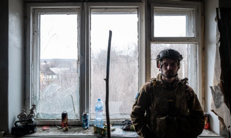 Ukrainian servicemen from 24th brigadeâs drone team work near the frontlines of Toretsk, Ukraine on March 18, 2023. (Photo by Wolfgang Schwan/Anadolu Agency via Getty Images)