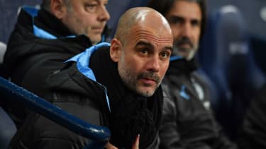 Man City boss Pep Guardiola 