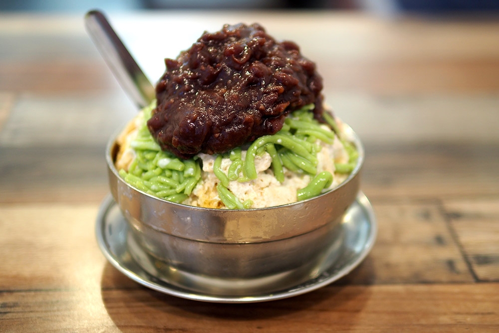 The Cendol is very good with light, airy shaved ice.