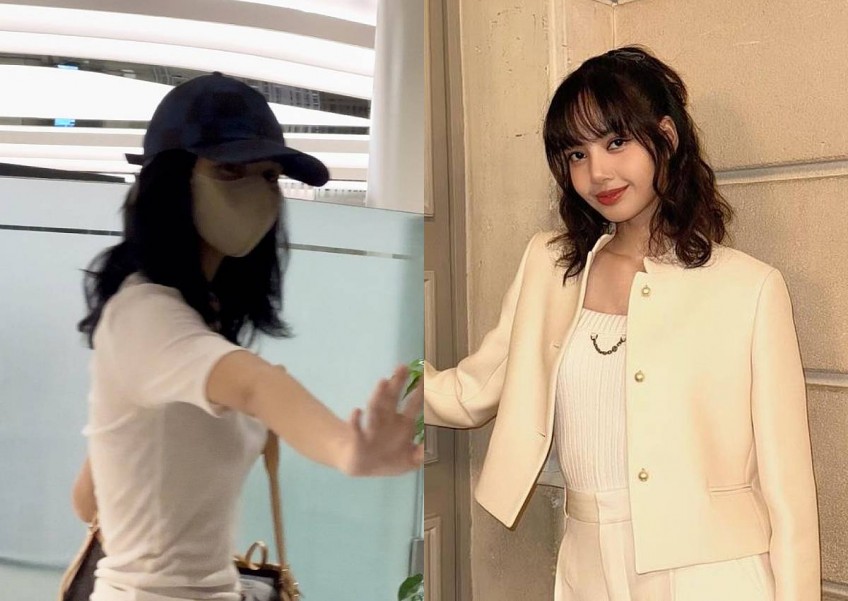 Here for Taylor Swift? Blackpink's Lisa seen in Singapore