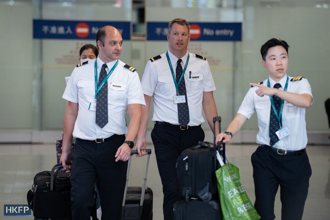 Cathay's pilots