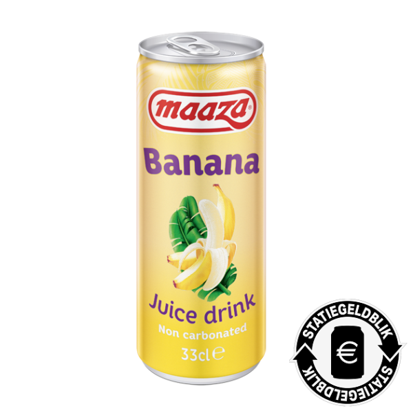 Maaza banana juice 24x33cl incl Pant A