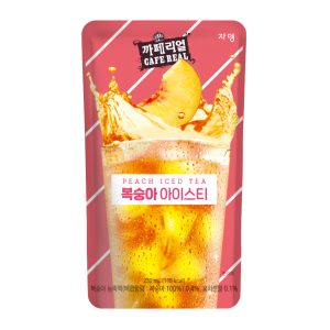 Cafe Real Peach Iced Tea 230mL