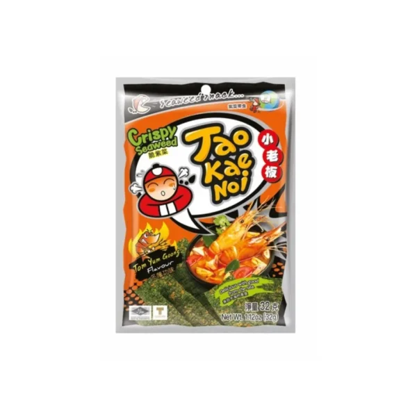 Sjögrässnacks Tom Yum Goong 32g Tao Kae Noi