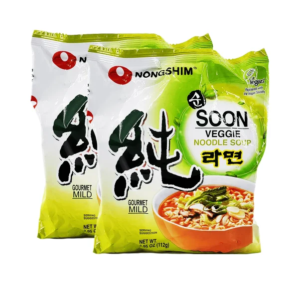 Soon Veggie Nudlar 120g Nongshim