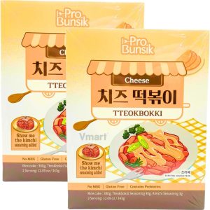 Tteokbokki Rice Cake Cheese 2 Portion 343g