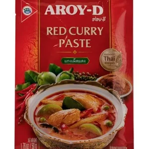 Röd Currypasta 50g Aroy-D