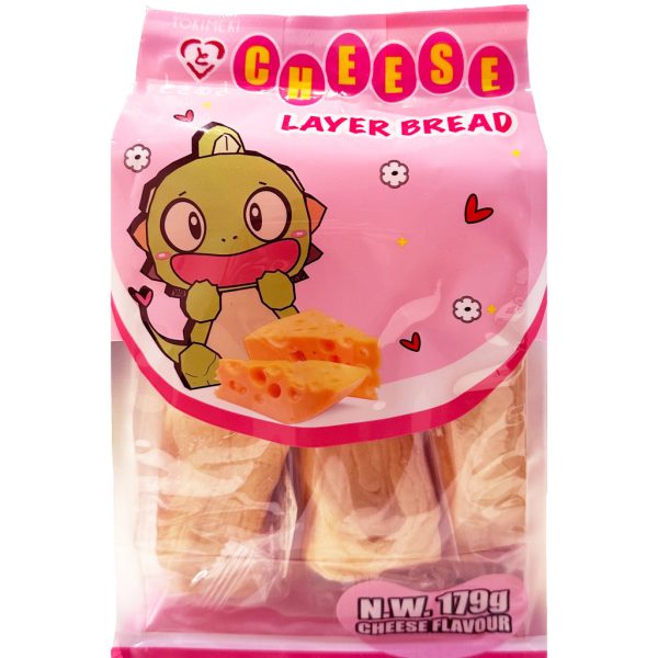 Tokimeki Cheese Thousand Layer Bread Cheese Pink 179g