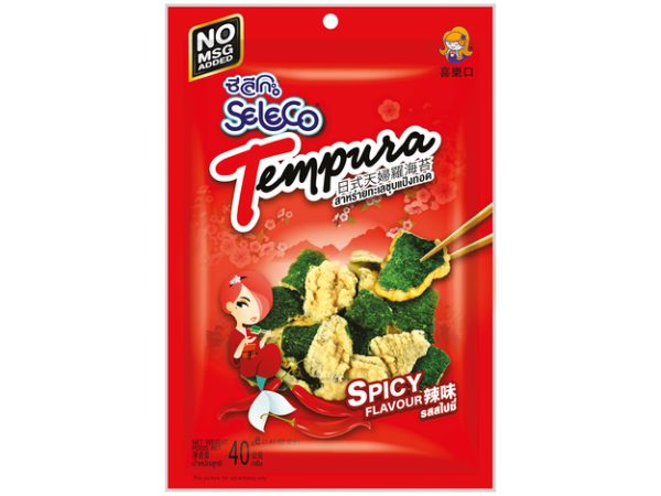 Seaweed Snack Spicy (Battered) 40g Seleco