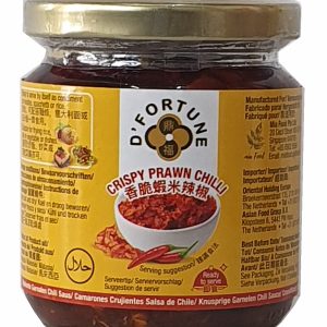 Krispiga Räkor i Chiliolja 180g D-Fortune