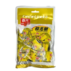 Karameller med smak av Durian 180g Chun Guang
