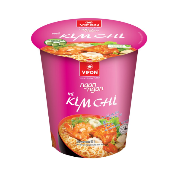 Kimchi Cup Nudlar 60g Vifon