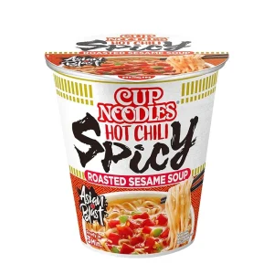 Nissin Nudelkopp Hot Chili & Rostad Sesam 66g