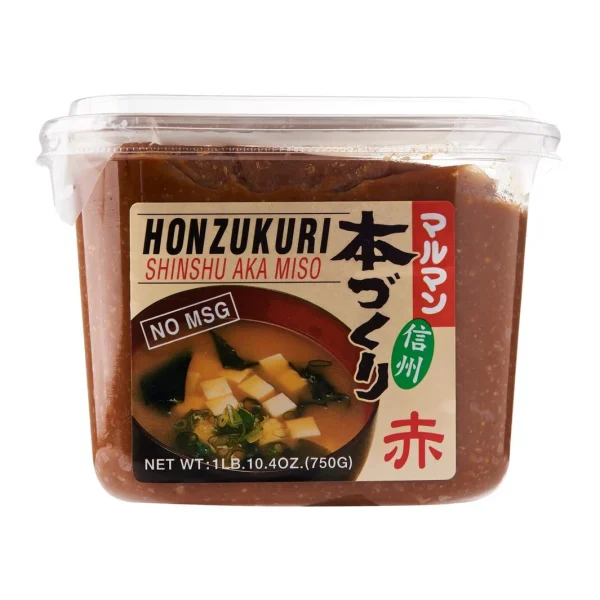 Aka Miso Pasta Mörk 500g Honzukuri