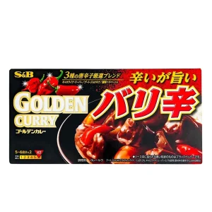 S&B Golden Curry Extremely Spicy 198g